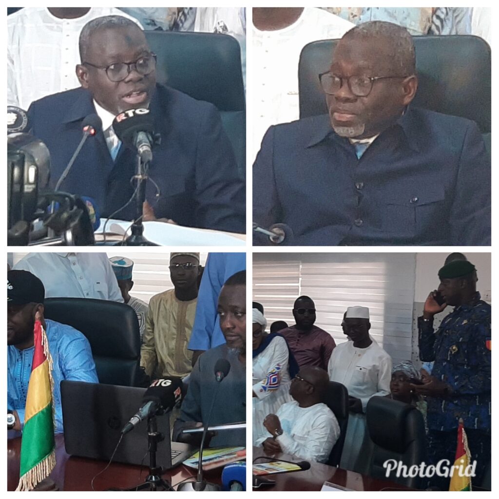 Guinée : Passation de témoins au ministère de l’Economie et des Finances